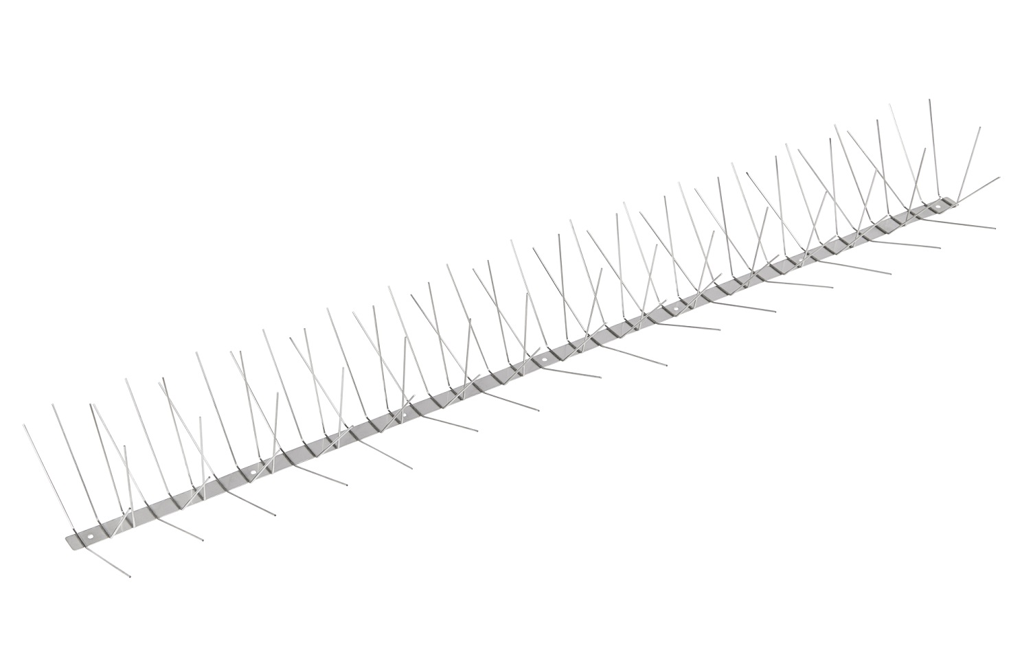 6 reihige Taubenabwehr-Spikes 1 m lang aus Edelstahl