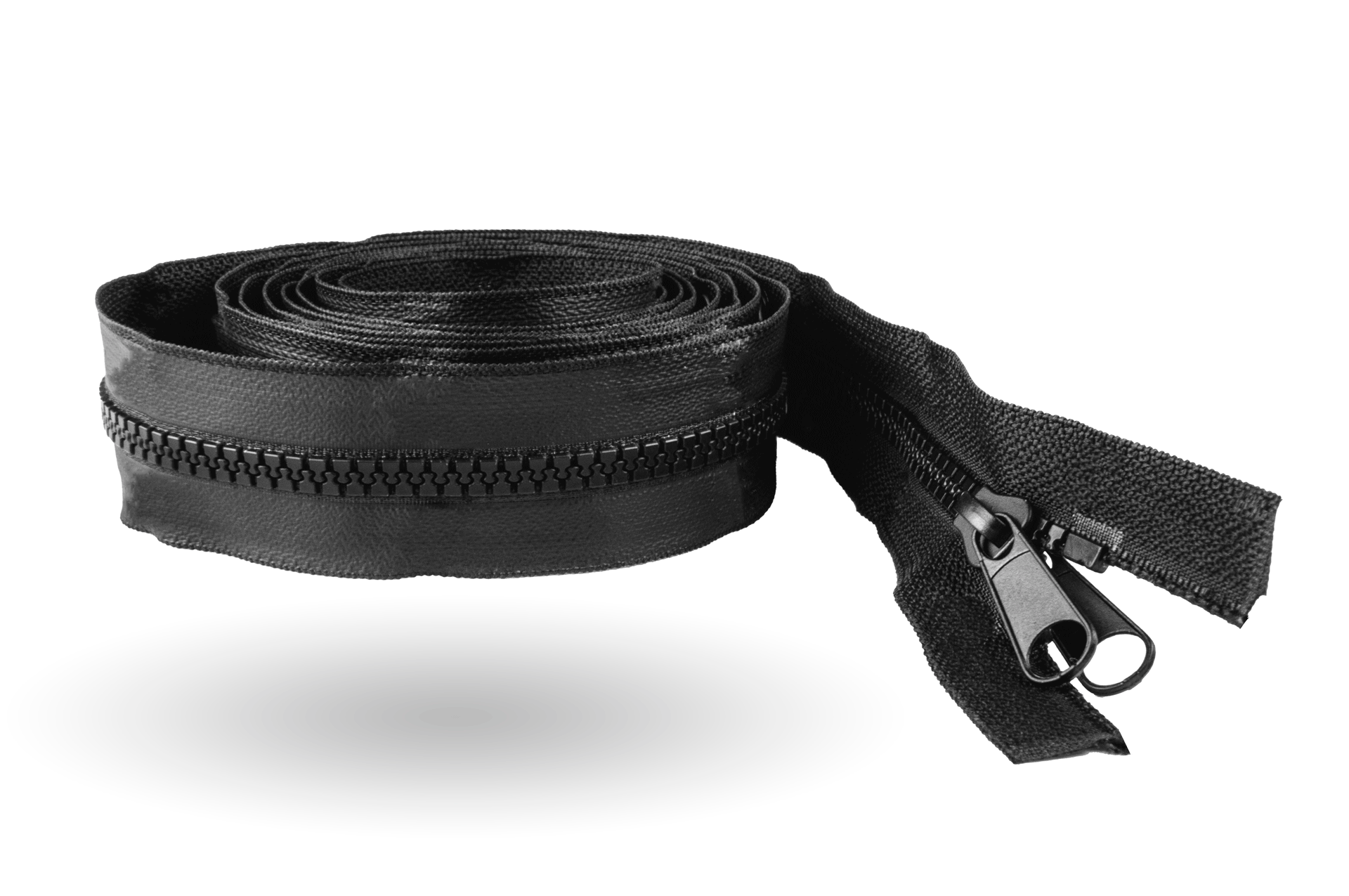 Reißverschluss 40 mm breit (Schwarz)