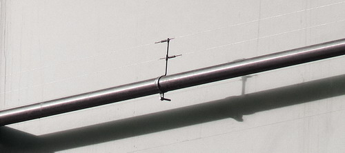 VESPA Rohrhalter 1er D 30-40 mm mit Unterflugschutz + Mutter und Schraube M5