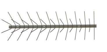 4 reihige Taubenabwehr-Spikes 50 cm lang aus Edelstahl